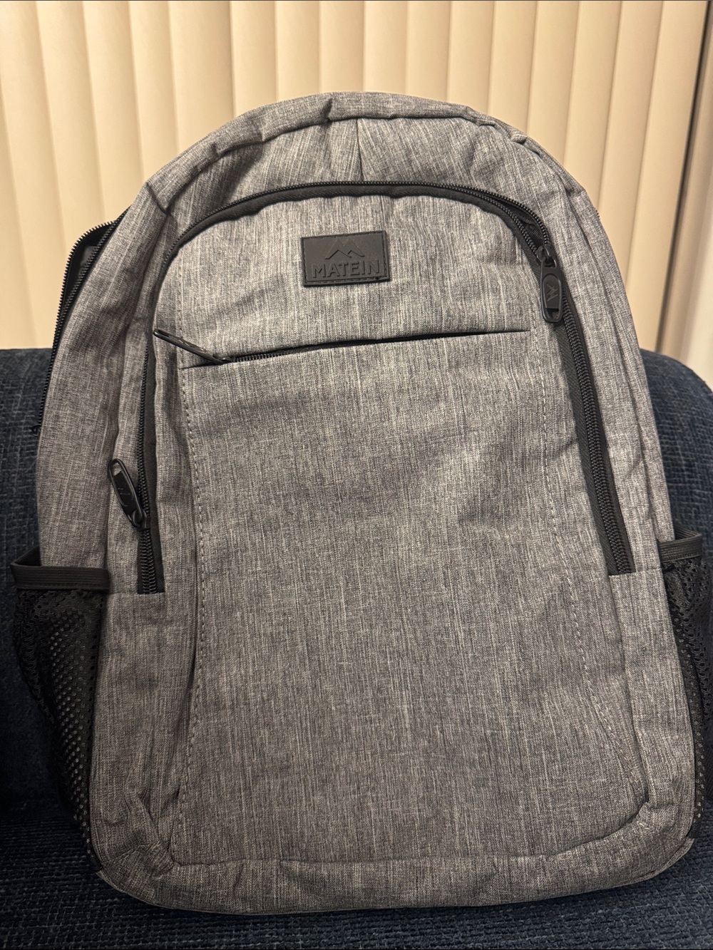 Matein Gray Everyday Laptop Backpack for Women
